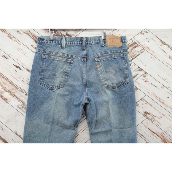 Vintage Levi's Mens Orange Tab Jeans 20517-0217 SZ 38X30 MADE IN USA - Picture 9 of 16
